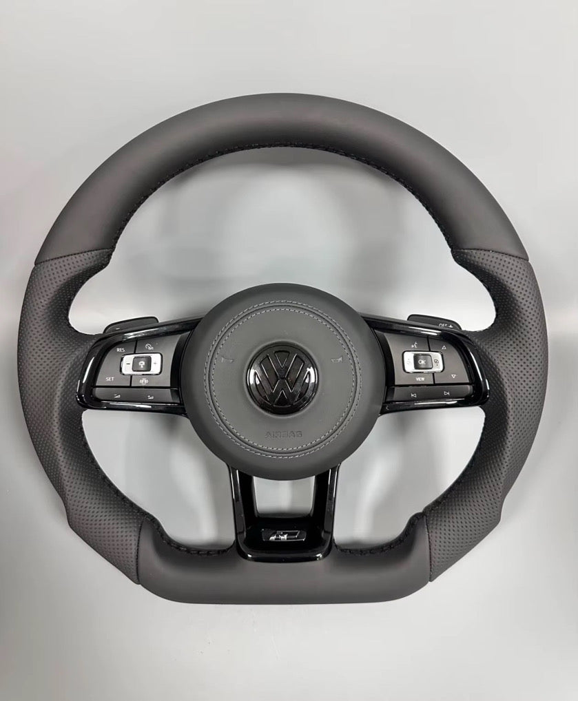 Volant Sport VW Golf 7R - Cuir Racing