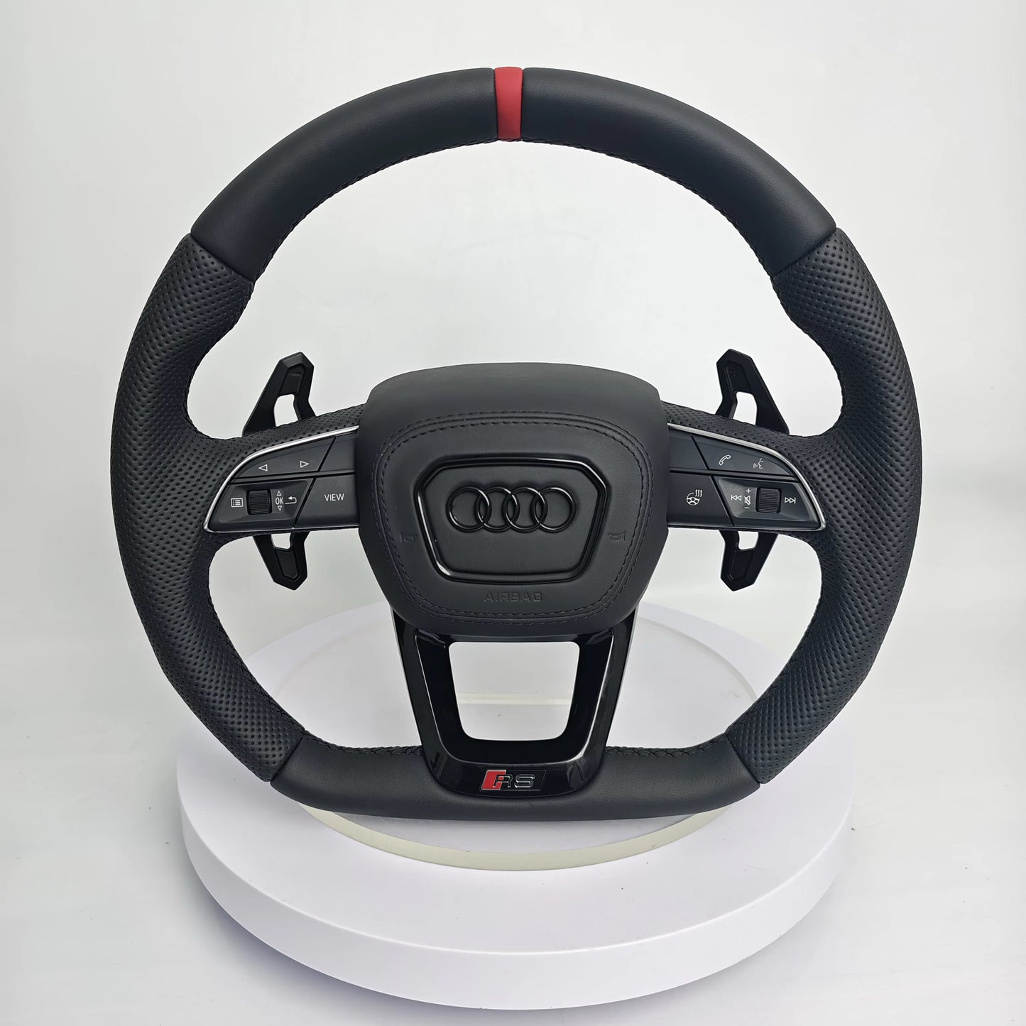 Volant RS – Audi RS3 / RS4 / RS5 / RS6 – Cuir Perforé
