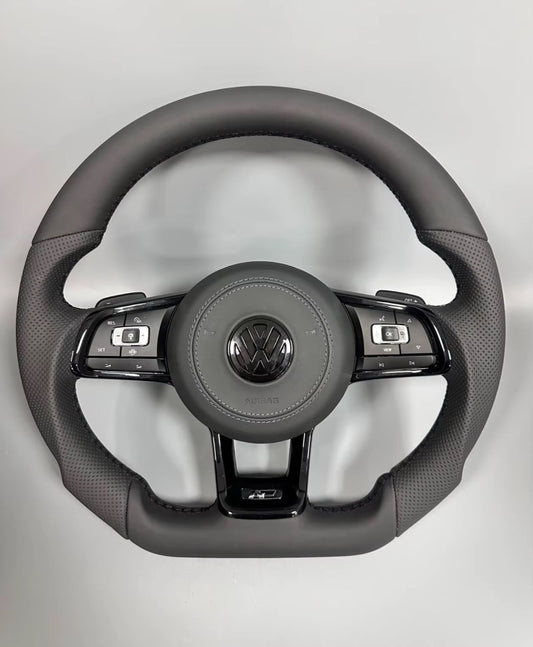 Volant Sport VW Golf 7R - Cuir Racing