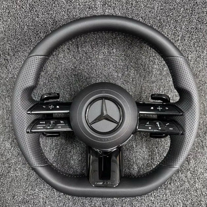 Volant Mercedes-Benz AMG – Cuir, Finition Silver ou Black
